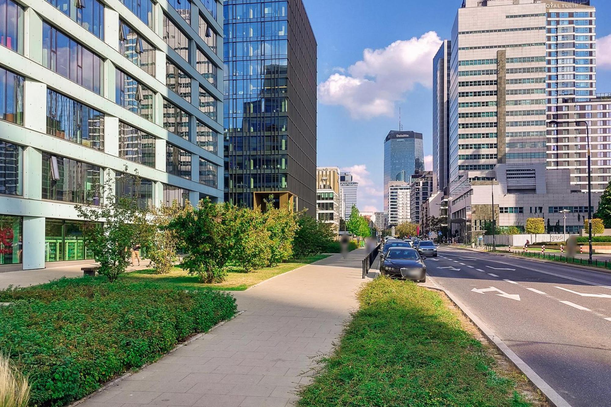Luxury Apartments In Platinum Tower Варшава Экстерьер фото