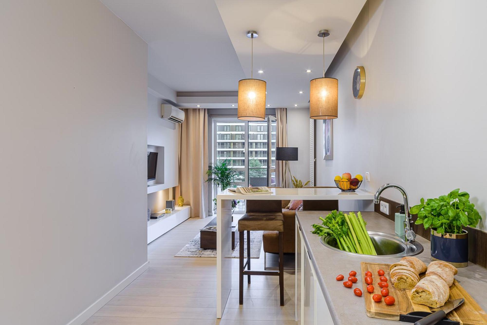 Luxury Apartments In Platinum Tower Варшава Экстерьер фото